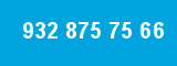 932 875 75 66 932 875 75 66